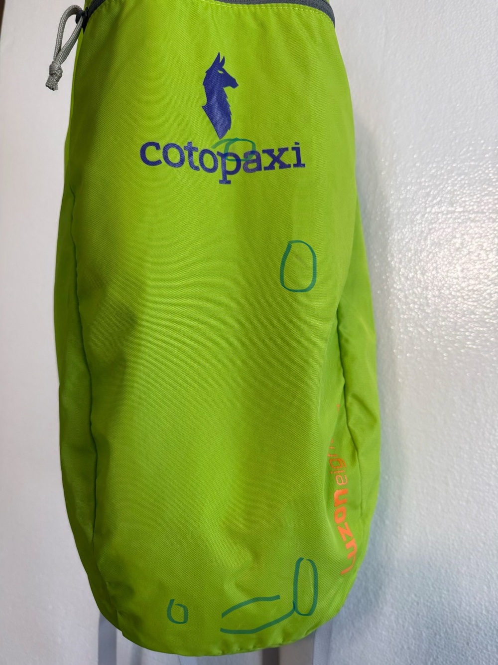 Cotopaxi Luzon Eighteen Del Dia Hiking Backpack Drawstring Green 18L - Picture 12 of 13
